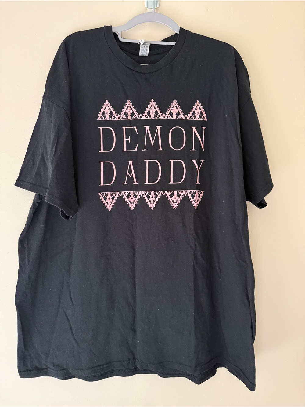 Florence and the Machine Black Graphic Tee Pink DEMON DADDY Tour Merch